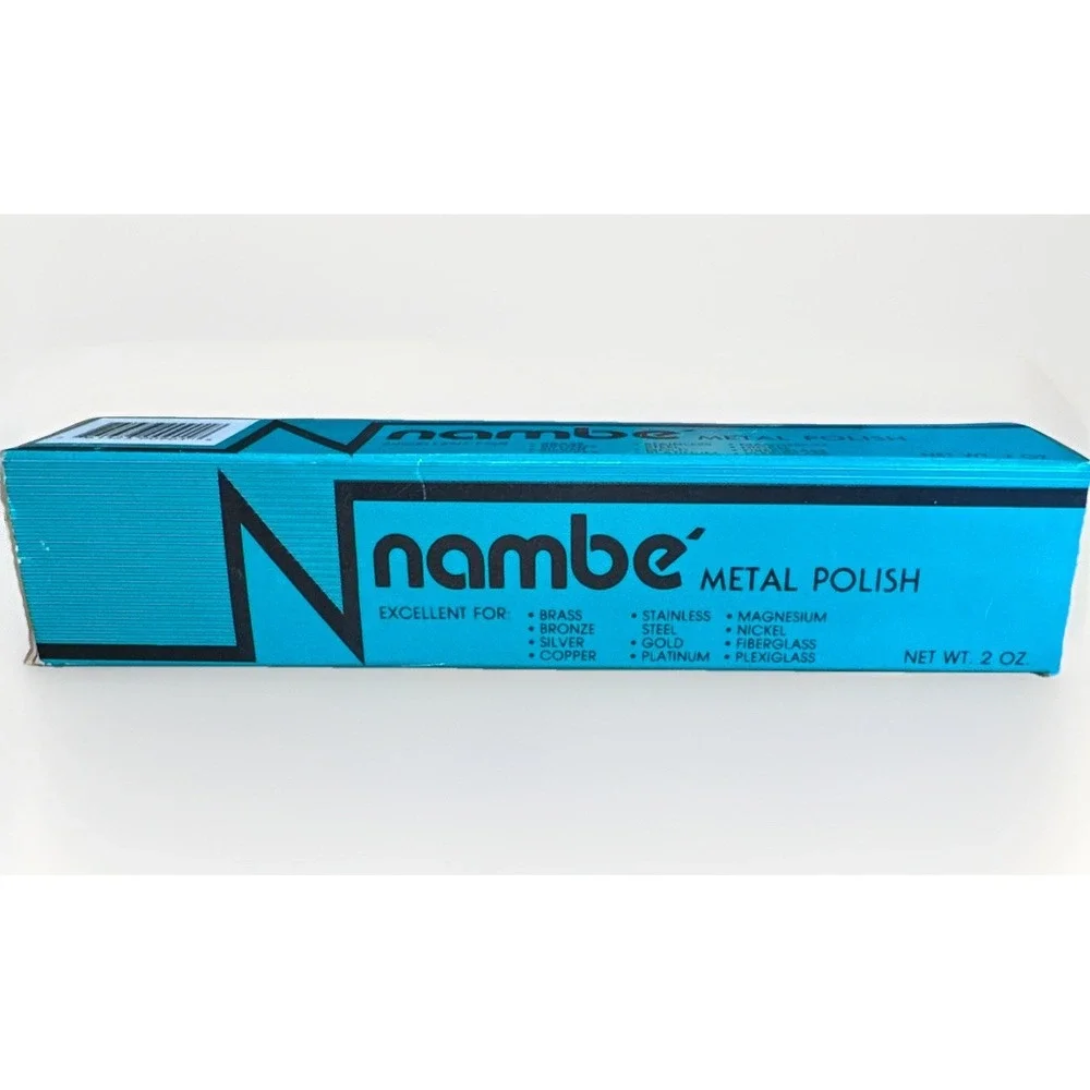 Vintage Nambe Metal Polish Original Formula RARE 2 Oz Brass Bronze Copper Silver